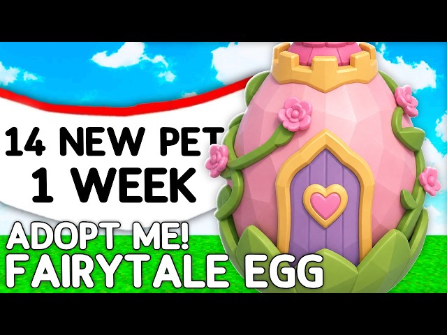 Adopt Me FAIRYTALE EGG UPDATE!