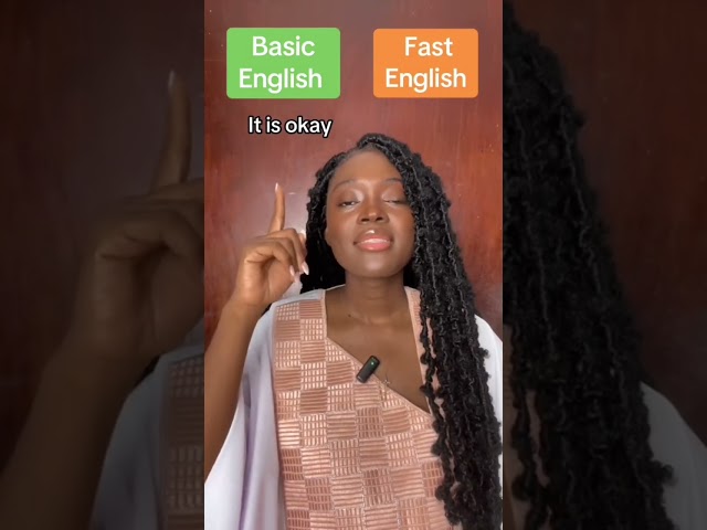 Basic vs Fast English