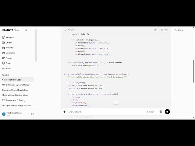 proof that the investigator iris website code was made by ai