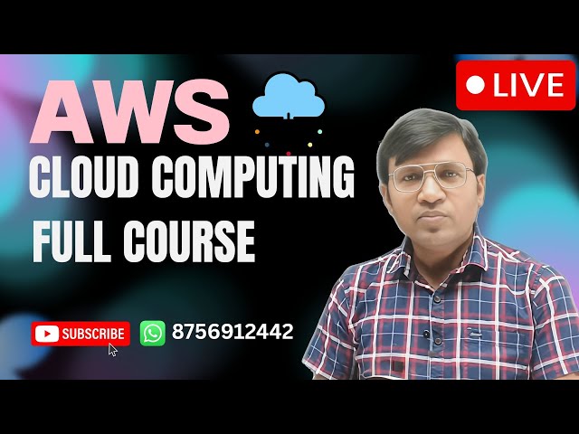 Cloud Computing Full Course in Hindi | AWS Cloud Basic to Advance Tutorial  Complete Cloud Training