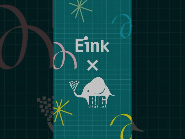 E Ink x Big Digital at NRF 2026