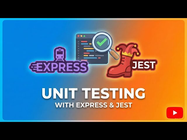 Unit Testing with Jest | express