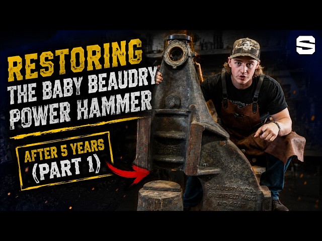 Restoring The Baby Beaudry Power Hammer After 5 years  (Part 1)