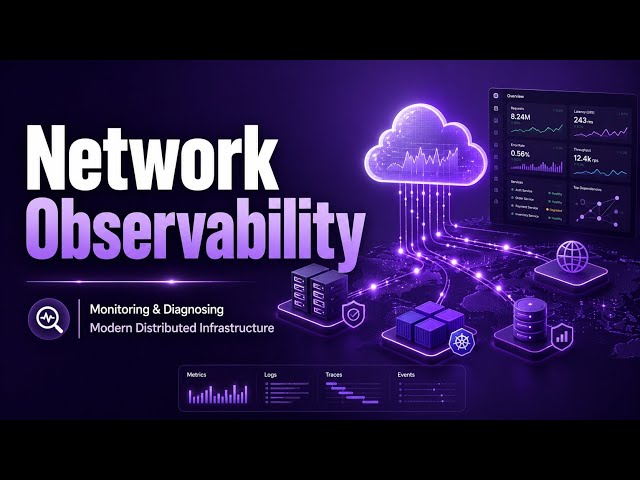 Network Observability | Monitoring and Diagnosing Modern Distributed Infrastructure | Uplatz