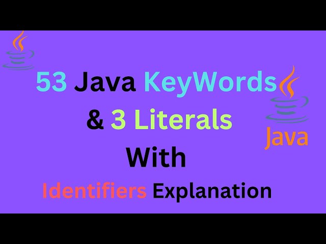 🔥 Master Java Keywords & Identifiers with YootooEngineer! 🔥||  Java Coding easy