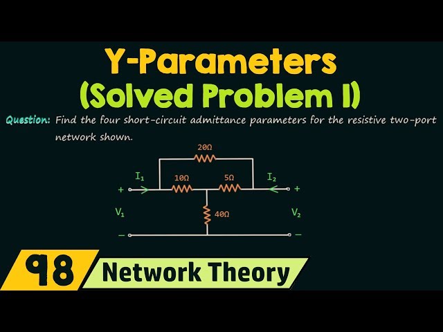 Y−Parameters (Solved Problem 1)