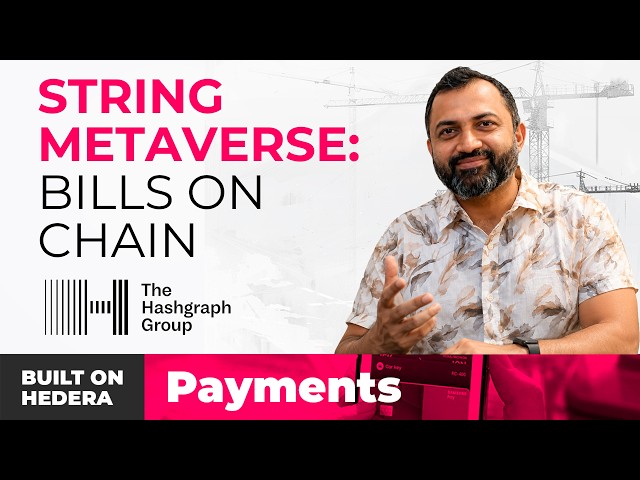 Built on Hedera - String Metaverse - Payments