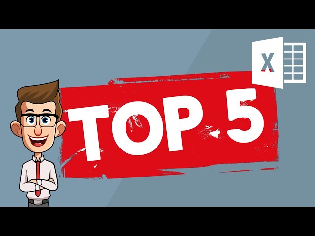 Five NEW Excel Formulas you MUST Know!