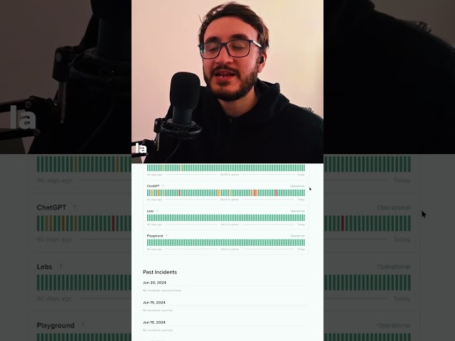 Cómo chequear el estado de ChatGPT y el resto de los servicios de OpenAI #shorts #chatgpt #AI