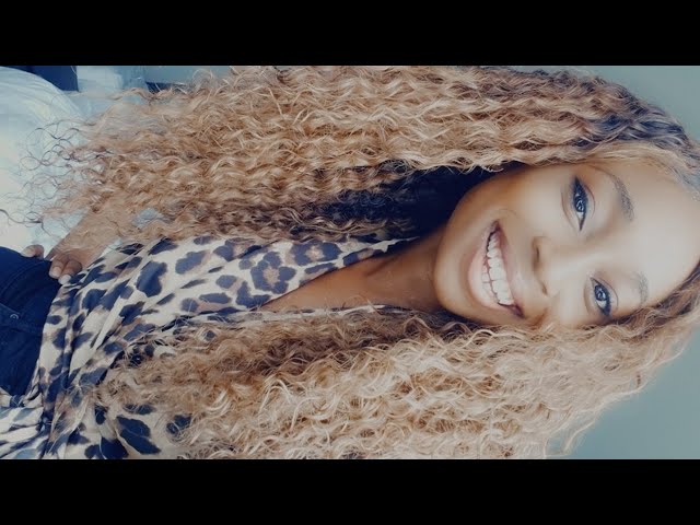 🔥KEEP YOUR CURLS! Black to HONEY ASH BLONDE hair|ONLY20 VOLUME Developer| Wavy Deep curly| ISEEHAIR🔥