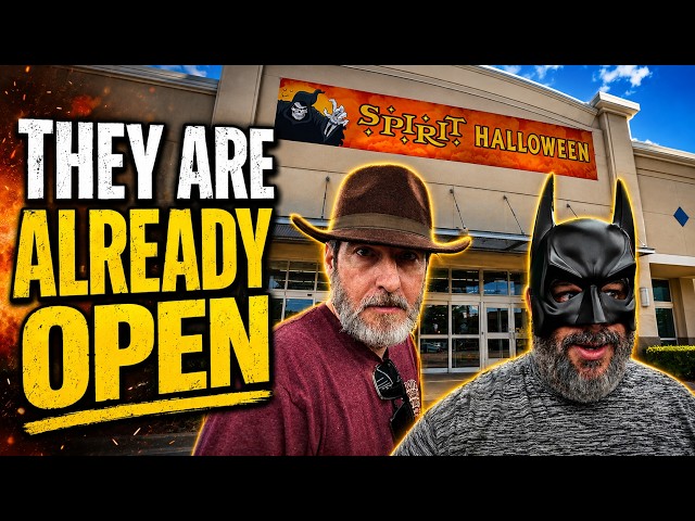 THEY ARE ALREADY OPEN! Toy Hunting & Finding An Open Spirit Halloween