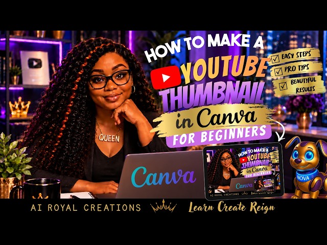Stop Making Bad Thumbnails! Use Canva Like a Pro