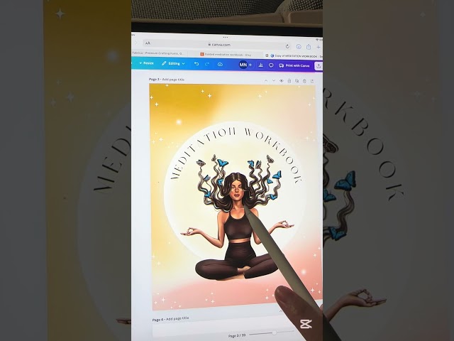 How I create a workbook on Canva to sell and how you can do it too