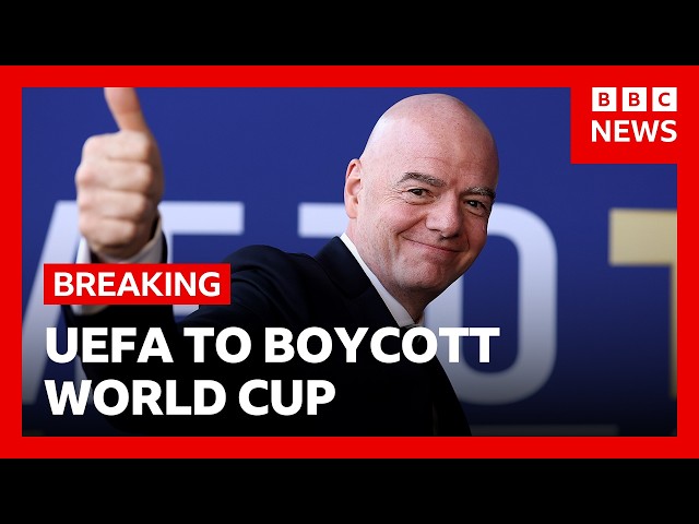 European nations to boycott World Cup if Fifa goes ahead with investment plan | BBC News