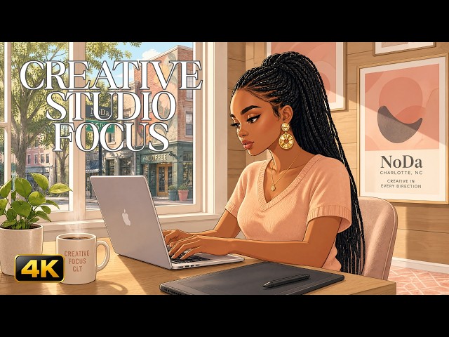 Creative Studio Focus | Smooth Morning Beats for a Deep Work Session