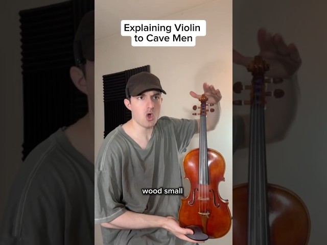 Explaining Violin to Cave Men... 🔥
