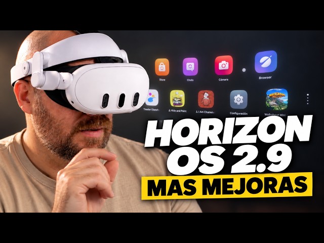 Mas MODs para PCVR y HorizonOS 2,9 esta en el PTC