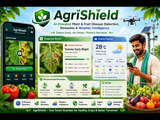 AgriShield 2.0 — Multi-Agent AI Crop Protection System (Streamlit Demo)
