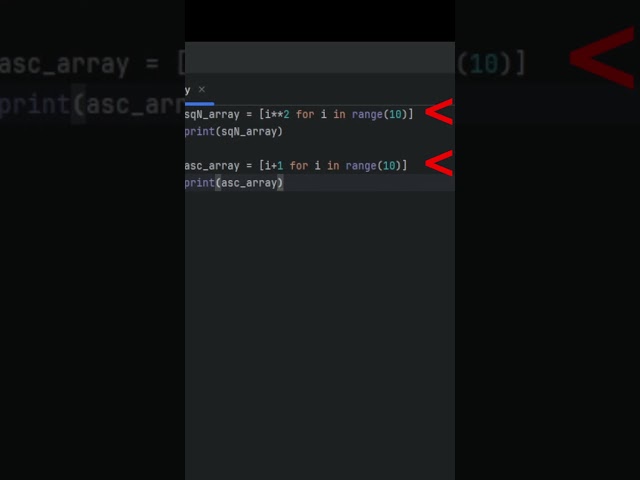 Powerful list looping in python!