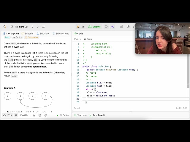 141. Linked List Cycle