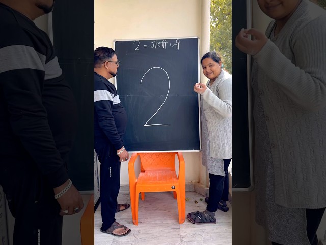 2 = Gandhi ji drawing tutorial by father and daughter step by step for beginners #shorts