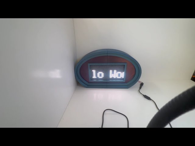 Publish any message to your LED matrix through HTTP