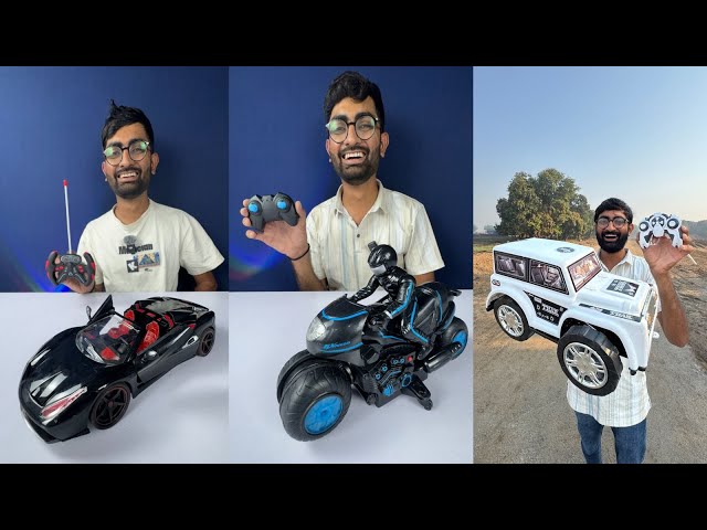 remote car unboxing
