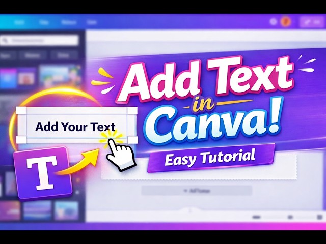 Text Design in Canva Made Easy | Tutorial for Beginners