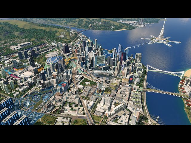 Complete City Showcase - Cities: Skylines - Asturis 47