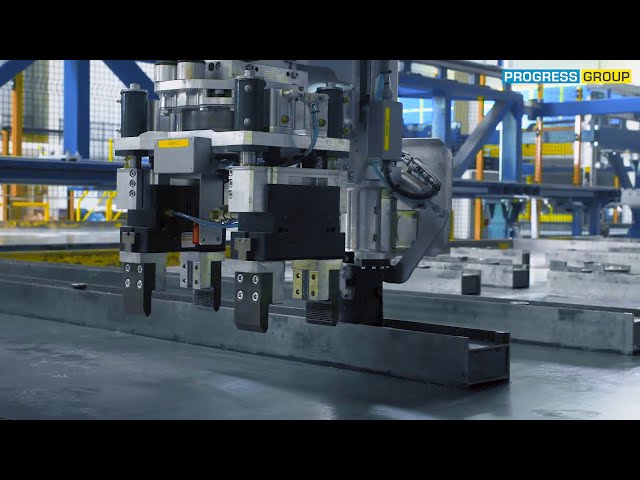 Carousel plant for solid precast elements - EBAWE Anlagentechnik