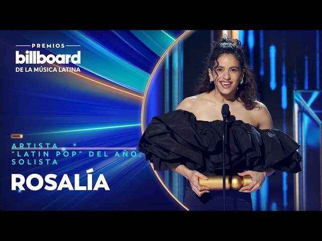 Rosalía gana Artista 'Latin Pop' del Año, Solista | Premios De La Música Latina 2026