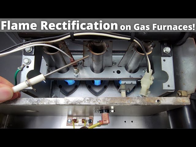 Understanding Flame Rectification on Gas Furnaces! Explanation, Testing, Flame Rod, Ground Issues!