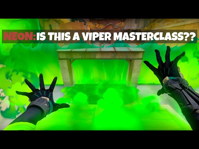 "Is this a Viper masterclass??"