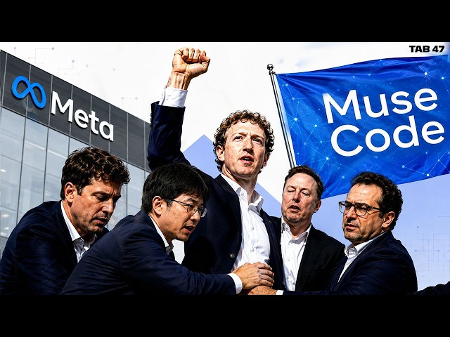 Mark Zuckerberg Just Dropped Muse Code AI | Tab 47
