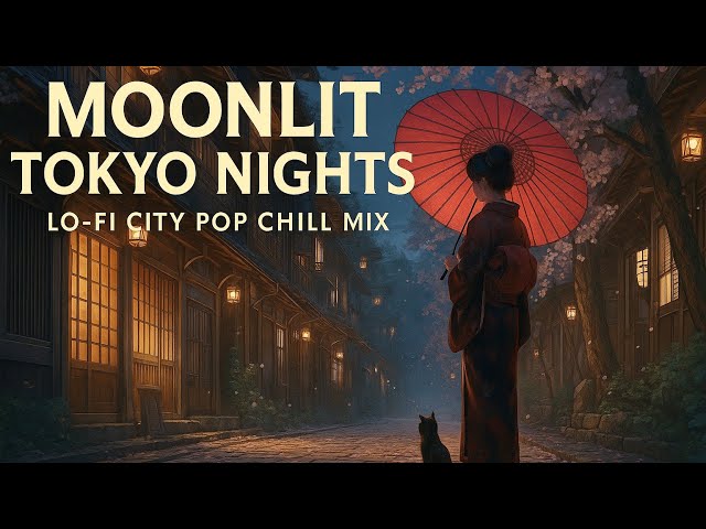 Moonlit Tokyo Nights: 1‑Hour Lo‑Fi City Pop Chill Mix for Study & Sleep
