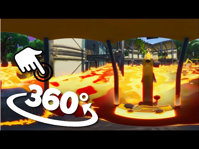 Lava Rising in VR | 360° Experience