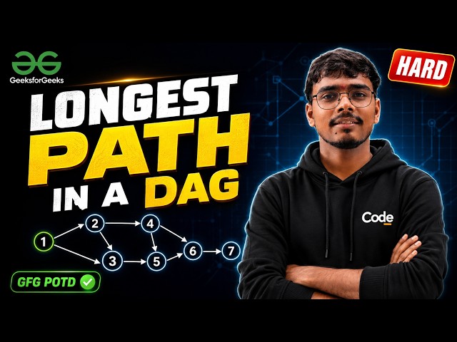 Longest Path in a DAG - GFG Problem of the Day | Java/C++/Python Solution