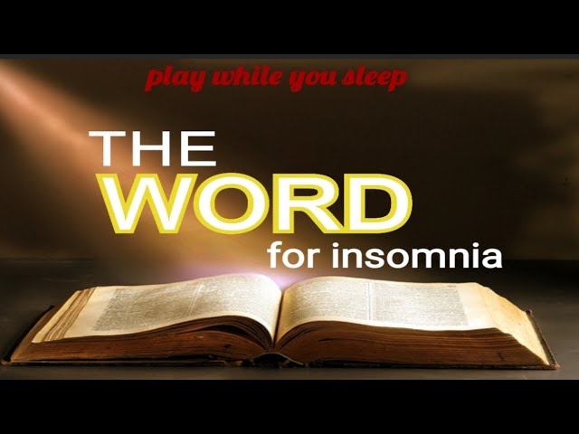 The Bible ASMR || cure for Insomnia