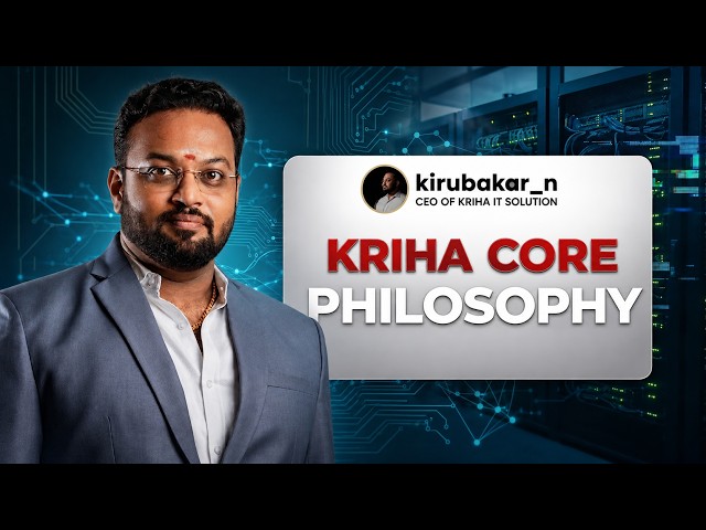 Why Build Software From Scratch Every Time? | Kriha Core™ Explained