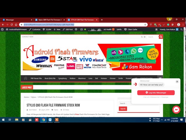 How To Flash Stylus Q90 Hang Logo Fix