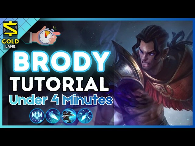 4-Minute Brody Tutorial in the Gold Lane || (MLBB S39) 2026