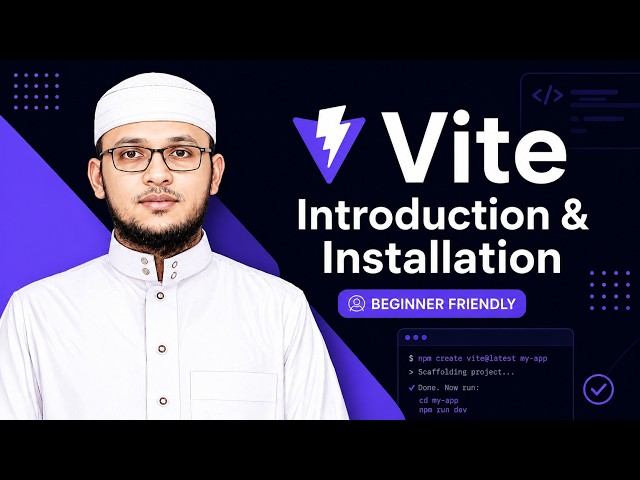 Vite Introduction & Installation | Casharka 1aad