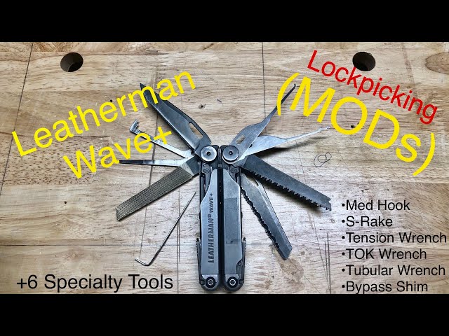 Leatherman Lockpicking MODs (PDF Template)