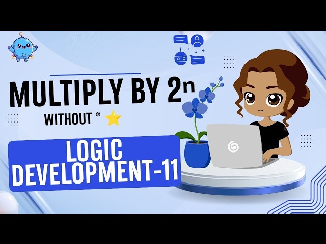 Multiply Using Left Shift| Logic development-11| Embedded C Tutorials for beginners