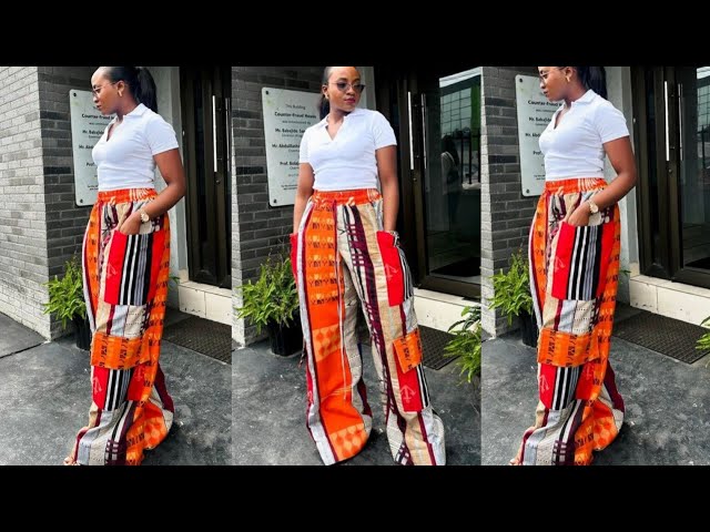 Cargo Pant/Combat Trouser [Ankara & Aso-Oke]