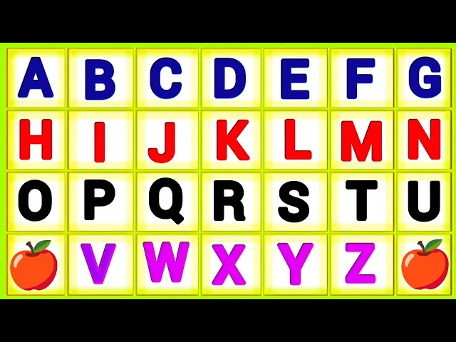एबीसीडी😍 | ABCD Learning | Alphabet Song | A B C D E F G | Kids ABC Cartoon | ABCD | lkg | narsary 