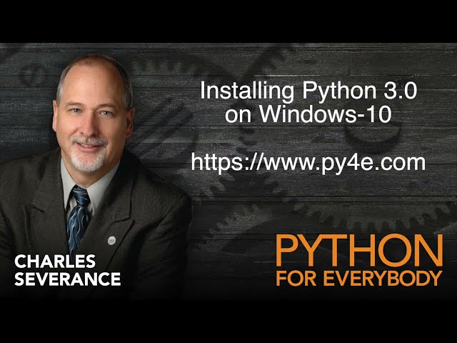 Installing Python 3 on Windows-10
