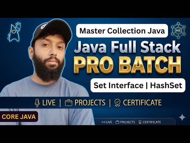 Master Collection Framework in Java 🚀 | Set : HashSet, LinkedHashSet, TreeSet | Day-63