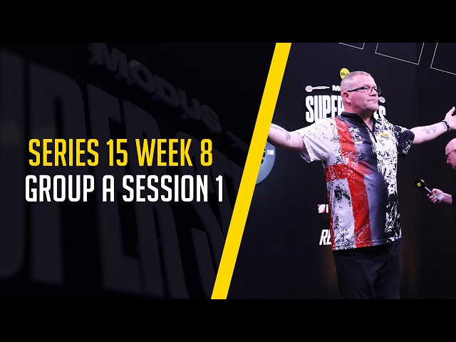 WEEK 8 IS HERE! 🏆👀 | Live Darts |  Series 15  Week 8 | Group A Session 1