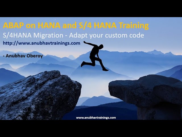 S4HANA and ABAP on HANA | How to Adapt Custom Code in S/4HANA Brownfield Migration